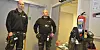 TILBAKE PÅ JOBB: Vidar Magnussen og Jarl Antonsen er glade for å være tilbake på jobb igjen etter den fem uker lange streiken.