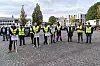 Vektere i streik i Haugesund. Øystein Vikestrand, Loomis, Jon Arvid Eike, Avarn, Alf Magne Aalmo, Avarn, Bjørn Kalstad, Securitas, Thomas Haugland, Avarn, Yngve Hauge, Securitas, Kenneth Lodda, Securitas, Irene Høiland, Securitas, Frank Flatdal, Avarn og Roar Eikenes, Skan-Kontroll