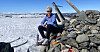 Peggy Hessen Følsvik fikk en helg på fjellet mellom oppgjørene.