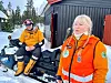 Anne Marie Engelstad og Martin Adelsøn i lokallaget til Folkehjelpa er klare til innsats i påsken.