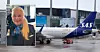 Elin Roverudseter, forbundsleder i Kabinansattes forbund, kommer hjem fra jobb på New York-flyvning søndag kveld. SAS nekter å la henne bytte vakt slik at hun kan delta på LO-kongressen.