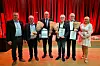 Avdeling 3 hedret sine jubilanter under avdelingens årsmøte i mars. Fra venstre ser vi forbundssekretær Kjell Ivar Slettmoen, 25-årsjubilanten Anders Overå, 50-årsjubilanten Roger Eikeset, 40-årsjubilantene Odd Ketil Enebakk og Arild Vadset og distriktssekretær Janita Blomvik.