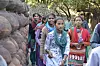 POPULÆR: Mange skoleklasser besøker fantasiparken i Chandigarh