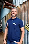Overrasket: Etienne Martins, dommer fra Sao Paolo,  var overrasket over hvor bra Apac-fengselet er.