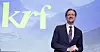 Leder i KrF, Dag-Inge Ulstein, taler til landsmøtet i Kristelig Folkeparti.