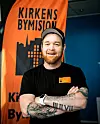 TØFFING: Tommy Mangrud var leder for havnearbeiderne i Drammen da de blokkerte all lossing og lasting av skip i kampen for tariffavtale med selskapet Holship. Nå er han blitt lagersjef hos Kirkens Bymisjon Miljø i Drammen.