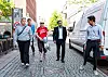 Presidenten skulle ut på patrulje