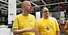 HK-tillitsvalgte Tormod Aarum (t.v.) og Christian Kaborg etterlyser forebygging av sykefravær ved Ikea Fururset.