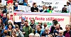 Organisasjonsgraden i Norge er høy, sammenlignet med andre land. Her fra 1. mai-markering i 2018.