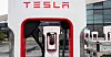 Tesla-ladere fotografert i Norge, illustrasjonsfoto.