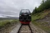 GRÅ DAG: Raumabanen har vakker og storslått natur – som ofte kan ligge gjemt bak et tungt skydekke.