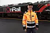 GRÜNDER: Henning Aandal startet opp OnRail med godstrafikk på Raumabanen. Men det er ikke bare en jobb. Toginteressen stikker såpass dypt at han og har utdannet seg til lokfører.