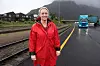 ROS: Ordfører i Rauma, Yvonne Wold (SV), skryter av Aandal og folkene i OnRail. Hun vil ha mer av godset over på jernbanen.