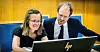 Advokatene Ida Thue og Anders Narvestad forsvarte staten.