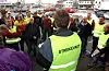 I 2004 var det streik i grossistbransjen, der blant annet Asko i Drammen (bildet) ble tatt ut. Tirsdag kveld ble det brudd i forhandlingene mellom Transportarbeiderforbundet og Virke, noe som kan føre til en ny streik om meklingen i midten av mai ikke fører fram.