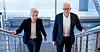 LO-leder Peggy Hessen Følsvik og NHO-direktør Ole Erik Almlid holder pressekonferanse i Næringslivets Hus etter at det ble brudd i forhandlingene i årets lønnsoppgjør.