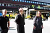 En stor dag, var de enige om, f.v. Ole Henrik Kråkenes fra FO, statsråd Kjersti Toppe og Mona-Iren Hauge, dekan på Fakultet for sosialfag på VID.