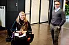FAGFORENINGENE PÅ LAGET: Open Mind-direktør Ingrid Ihme sammen med konserntillitsvalgt Esben Smistad i Telenor. To ganger årlig kurser Smistad nye programdeltakere om den norske modellen.