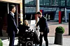 KORONA: Korona-hilsen når Torbjørn Røe Isaksen ankommer Telenor.