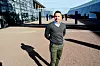ENGASJERT: Hovedtillitsvalgt Esben Smistad synes det er topp å møte de nye Open Mind-rekruttene to ganger årlig og fortelle om norsk arbeidsliv.