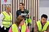 Nav Drammen deltar i kommunens beredskapsøvelse. Avdelingsleder Alma Grizovic er sammen med veilederne Hilde Johnsen,  Kjersti Knudsen og Quan Tran.
