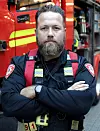 Definisjonen av hva som er en arbeidsulykke bør endres i lovverket, mener Audun Olsen-Skaldehaug, nestleder i Oslo Brannkorpsforening.