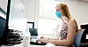 NYE ARBEIDSHVERDAG: Blir det ansiktsmasker på kontoret framover? Pleksiglass? Cellekontorer?