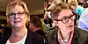 NYE JOBBER: Renée Rasmussen (t.h.) har fått jobb i LO Stat og Tone Sønsterud var på plass i samfunnsavdelingen i LO på nyåret.