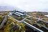 820 METER OVER HAVET: Fra Hangurstoppen har man utsikt både mot Hardangervidda, Bergen og Sogn. I hvert fall når været er bra.