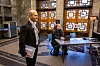 HELE HUSET I SVING: Denne dagen forberedes rådhuset for et møte i den globale alliansen for tostatsløsningen. Sikkerheten er en sentral del av et slikt arrangement. Bak sitter Jannicke Meyer, som er en av de eksterne arrangørene.
