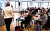 LO HEIER PÅ HOPPERNE: Sissel M. Skoghaug, nestleder i LO, heier også på Silje Opseth.