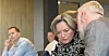 LOs første nestleder, Sissel M. Skoghaug, tviholder foreløpig på LOs kongressvedtak om AFP. I bakgrunnen Ragnar Bøe Elgsaas, ytredningsleder i LO.