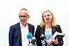 STOLT: SJs Thomas Silbersky var fornøyd med å få oppdraget om å kjøre de fem jernbanestrekningene i pakke 'Nord' fra jernbanedirektør Kirsti Slotsvik.