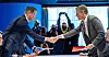 Det er bare dager siden Harald Solberg i Norsk Industri (til venstre) og Fellesforbundet-leder Christian Justnes satte seg ned til forhandlinger. Nå kan de komme til å måtte be Riksmekleren om hjelp.