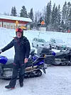 HAR TROA:  – Det går veldig bra med snøproduksjonen, og snølageret er fullt, forteller Kjetil Birger Johansen i Trysil.