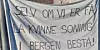 PAROLE: De innsatte i Bergen fengsel laget egen parole til 8. mars-toget i Bergen.