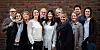 Bak fra venstre: Anders Moland, Marlene Höfliger, Trine Frydenlund Tokerud, Malin Bergseth, Jan Petter Rønning, Kine Nan Lium, May Lund, Nina Skapalen, Gunn Elisabeth Alm Thoresen, Thomas Gulbrandsen, Tonje Thoen Martinsen.