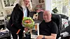 50-årsjubilant: 50-års jubilanten Jarle M. Osen fikk besøk hjemme av Jana Walzer og organisasjonsmedarbeider Marte Martinussen 21. mai. Han fikk diplom og blomster overrakt.