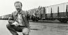 Per Østvold som leder i Oslo transportarbeiderforening i 1986.