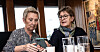 LO-leder Peggy Hessen Følsvik og Mette Nord, leder i Fagforbundet, mener Jens Stoltenberg som finansminister er godt nytt.