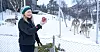 Ulvene har Ramona vært sammen med siden de var en uke gamle. Nå har de blitt ni år, og gleder seg til dagens måltid.
