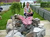 Gustav har laget denne sommerfuglen selv. Han har også tegnet skissen til sin egen tatovering.
