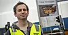 – Vi er optimister for fremtiden, sier Andreas Hadland, hovedtillitsvalgt i Industri Energi for REC Solar i Kristiansand og Herøya i Porsgrunn.