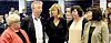 Statens personaldirektør, Merethe Foss (i midten) høstet ikke mange lovord fra de statsansattes forhandlere etter bruddet. Fra venstre Tone Rønoldtangen (leder i LO stat), Pål N. Arnesen (leder i YS Stat), Merethe Foss (personaldirektør i staten), Rikke Ringsrød (forhandlingsleder i Akademikerne stat) og Sigrid Lem (forhandlingsleder i Unio Stat).