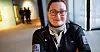 IKKE DÅRLIGST STILT: Tine Hansen har fremdeles sin deltidsjobb på KODE takket vær behov for døgnkontinuerlig vakthold, men de ekstravaktene hun pleide å ta i forbindelse med publikumsarrangementer er borte.