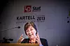 FRIHET: LOs leder, Gerd Kristiansen, vil ta tilbake ordet frihet, hun mener Solberg-regjeringens syn på frihet er forskjellig fra LOs.- Frihet handler ikke om å handle til alle døgnets tider, poengterer Kristiansen.