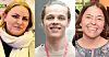 LEDERKANDIDATER: Natalie Stenberg, Knut-Richard Slettebø og Sandra Åberg Kristiansen har meldt seg på i kampen om å bli EL og IT Forbundets nye ungdomsleder.