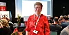 Bodil Gullseth (60) ble gjenvalgt til andre nestleder og hovedkasserer etter kampvotering.