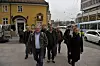 MEKLING: NTLs delegasjon startet meklinga hos Riksmekleren klokka 10 fredag. Fristen går ut ved midnatt.