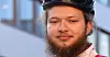 Joshua Rogers, klubbleder for sykkelbudene organisert i Fellesforbundet i Foodora i Trondheim.